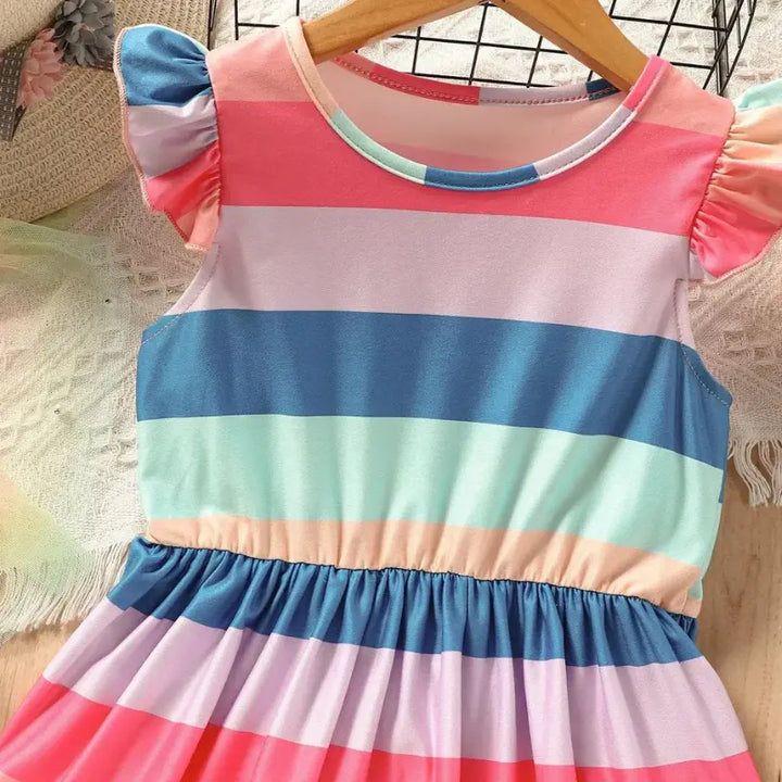 Vestido-Infantil-Arco-Iris-de-verão-Vitrine-Plaza-03