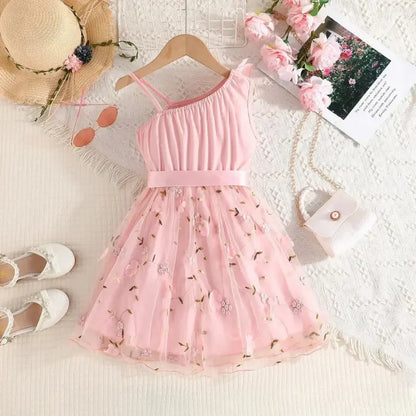 Vestido-de-festa-Infantil-tule-Rosa-para-meninas-Vitrine-Plaza
