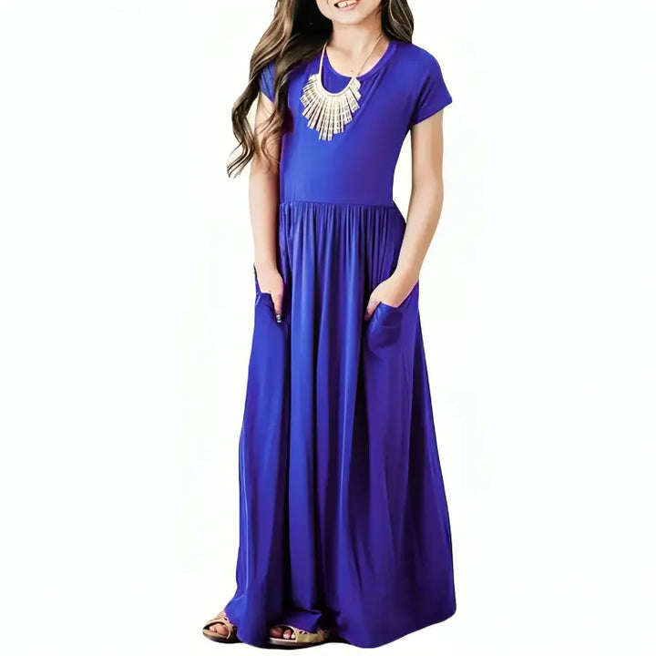 Vestido-longo-infantil-criança-Para-festas-e-verão-Vitrine-Plaza