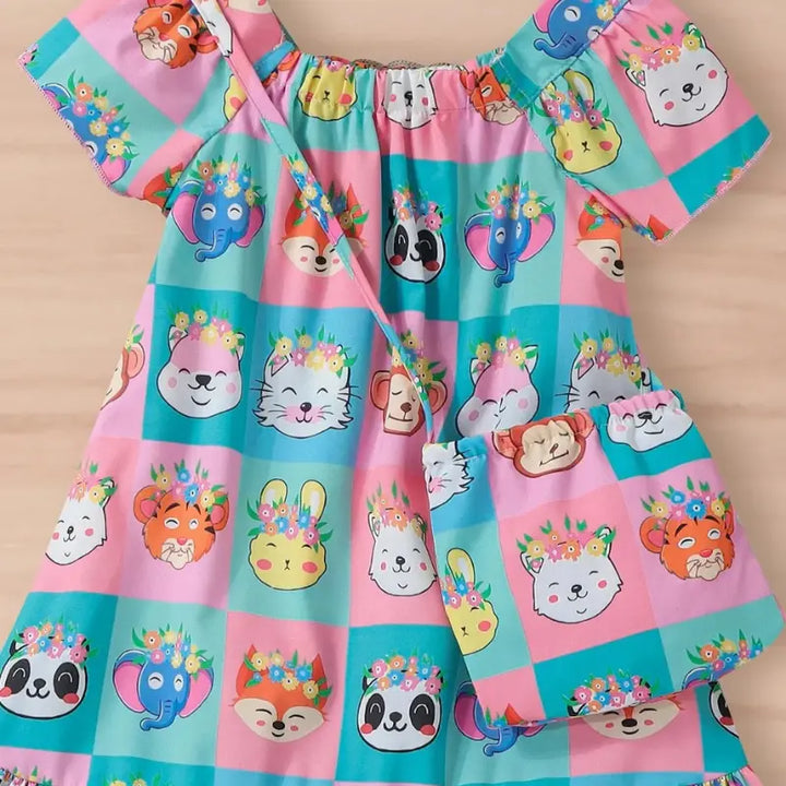 Vestido-Rosa-Infantil-com-Bolsinha-Vitrine-Plaza