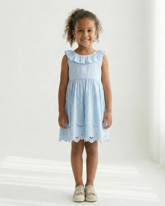Vestido-azul-Infantil-flora-azul-claro-Vitrine-Plaza
