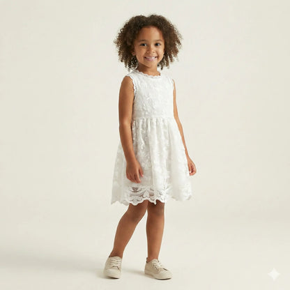 Vestido-infantil-de-Formatura-de-festa-branco-Vitrine-plaza