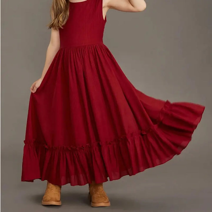 Vestido-longo-Infantil-Lorena-vermelho-Vitrine-Plaza
