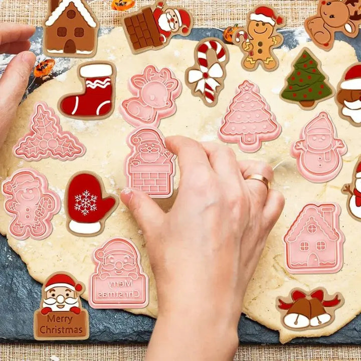 Moldes biscoitos de natal 