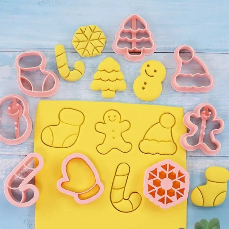 Moldes biscoitos de natal 