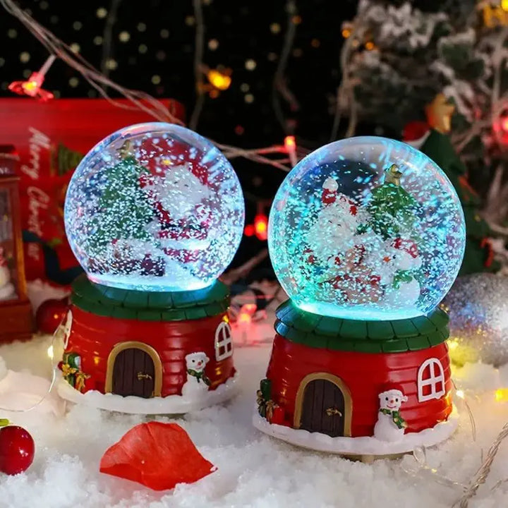 Bola de natal transparente 