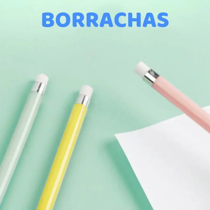 Lápis infinito com borracha para escrever 04