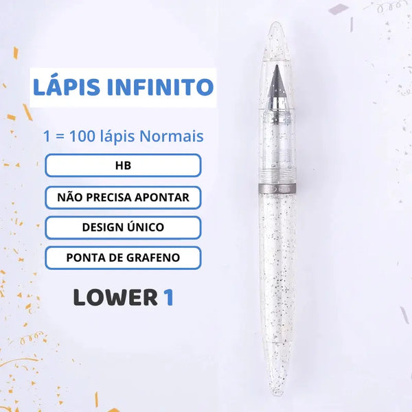 Lápis infinito modelo lower 1 - vitrine plaza