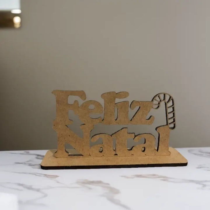 Lembrancinha de Natal em MDF