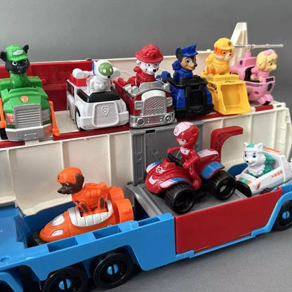 Onibus-da-Patrulha-Canina-com-7-carrinhos-e-personagens-em-detalhe-Vitrine-Plaza
