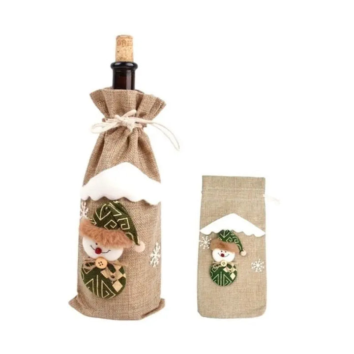 Saco para Vinho de Natal 02