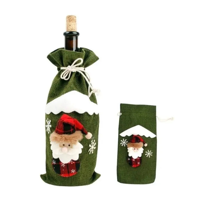 Saco para Vinho de Natal 03