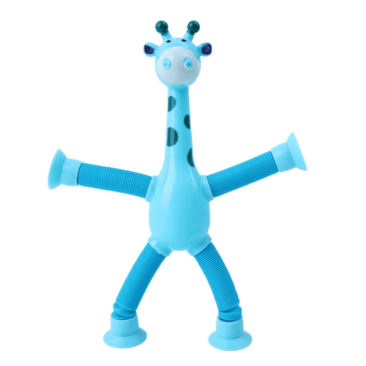 Girafa flexível, variante de cor azul.