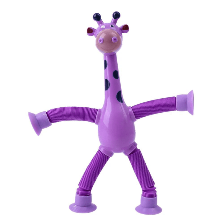 Girafa flexível, variante de cor roxo.