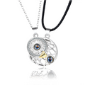 Colar sol e lua I LOVE YOU 100 IDIOMAS