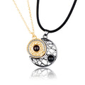 Colar sol e lua I LOVE YOU 100 IDIOMAS